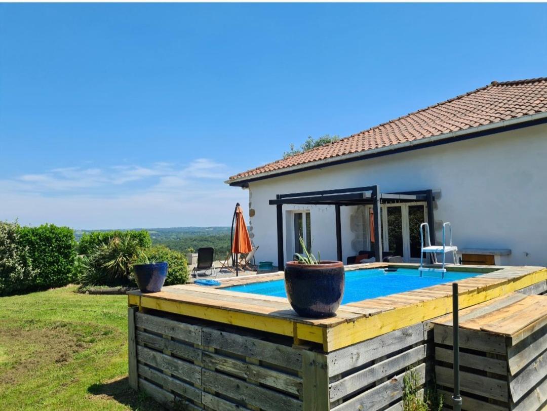 Family Home With Pool Saint-Lon-Les-Mines Exterior foto