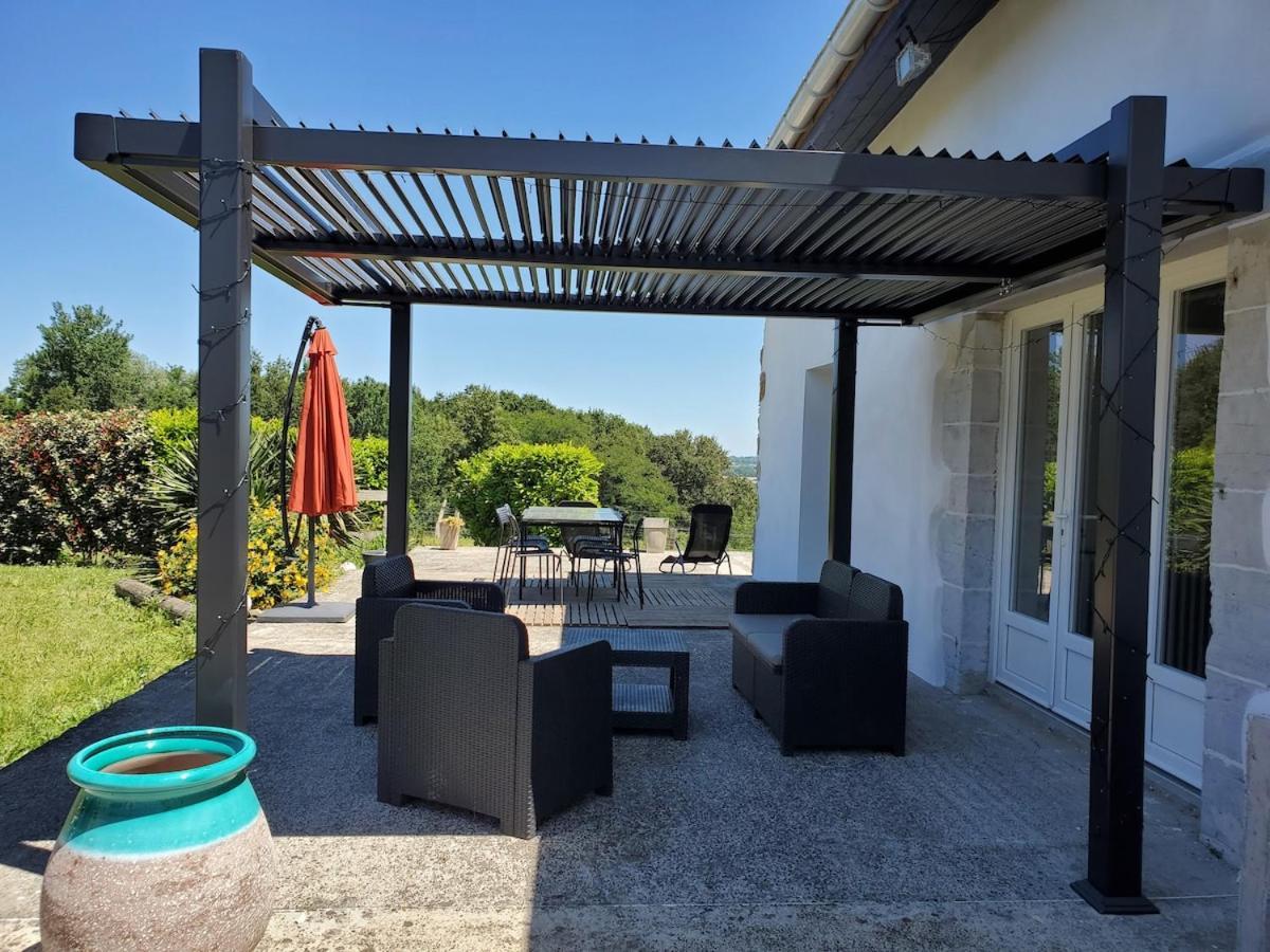 Family Home With Pool Saint-Lon-Les-Mines Exterior foto